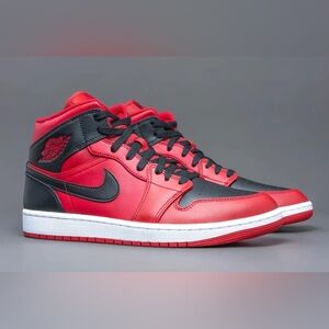 Air Jordan Red Black Mid